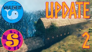 The Longest Longhouse  Update 2  Vanilla Survival Valheim no mods [upl. by Nitsreik]