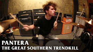 PANTERA  The Great Southern Trendkill  Drum Cover [upl. by Enoj]