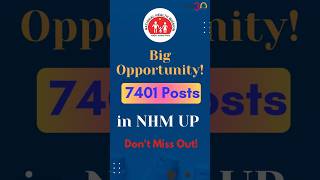 NHM UP CHO Recruitment 2024 7401 Vacancies – Apply Now [upl. by Geoffry]