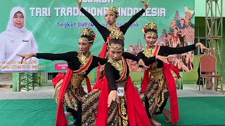 Tari Kembang Gadung juara 3  SMPN 1 Depok [upl. by Rimat816]