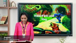 Grade 5 English Chapter 2 Class 1 Rikki Tikki and Nag [upl. by Atnoled]