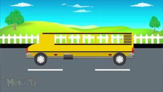 baby tv Tv ★ Bus Scolaire ★ Monster Trucks pour Les Enfants [upl. by Elatan1]