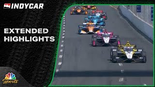 IndyCar EXTENDED HIGHLIGHTS Ontario Honda Dealers Indy Toronto  72124  Motorsports on NBC [upl. by Leryt762]