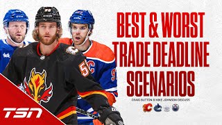 Best amp Worst Trade Deadline Scenarios  Thats Hockey [upl. by Anerec]