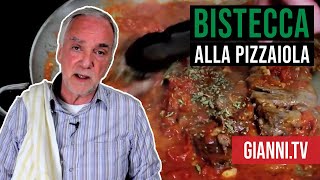 Bistecca alla Pizzaiola Italian Recipe  Giannis North Beach [upl. by Rogerio]