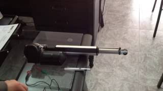 SLA30 LINEAR ACTUATOR ACTUADOR LINEAL MOTORREDUCTOR MOTOR ELECTRICO BRAZO [upl. by Acinnor844]