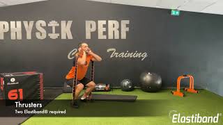 Exercise 17  Thrusters with Elastiband® English version [upl. by Lyrej]