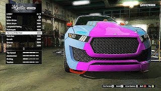 GTA 5 Online DLC NEW Unreleased Cars Customization  Lampadati Novak [upl. by Macnair]