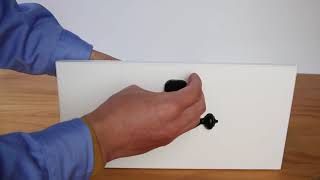 New Cabinet Fingerprint Lock Installation Video by Escozor [upl. by Anawait]