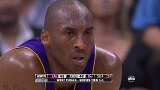 Kobe Bryant Full Highlights vs Nuggets 2009 WCF GM3  41 Pts CLUTCH [upl. by Moor]