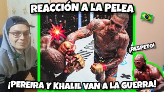 ALEX PEREIRA y KHALIL ROUNTREE dan GUERRA ESPECTACULAR💥 brutal final [upl. by Pippas]