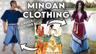 What Did Ancient Minoans Wear Creating a Minoan  Mycenaean Capsule Wardrobe [upl. by Decima]