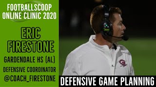 Online Clinic 2020 Eric Firestone  Gardendale HS AL  Defensive Coordinator [upl. by Terrijo]