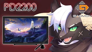 GAOMON PD2200 Pen Display【Review  Speedpaint】 [upl. by Ecertap]