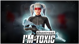 I’m Toxic🧪  5 Fingers  Gyroscope  PUBG MOBILE Montage [upl. by Yrrag]