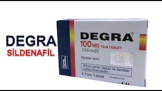 DEGRA Sildenafil Nedir Niçin Kullanılır Nasıl Kullanılır Yan Etkileri Nelerdir sildenafil [upl. by Nnylsor]