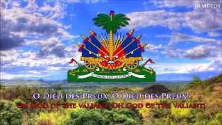 National anthem of Haiti FREN lyrics  Hymne national dHaïti [upl. by Lacsap]