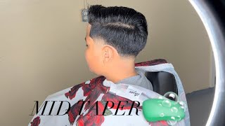 EASY MID TAPER TUTORIAL  STEP BY STEP 💈 [upl. by Frame]