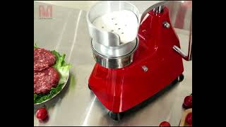 Marchef hamburger patty press machine [upl. by Deanna]