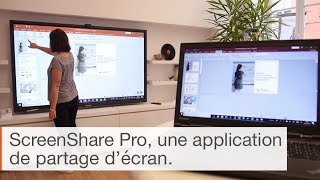 Comment faire du partage décran avec un écran interactif et Screenshare pro [upl. by Dasie]