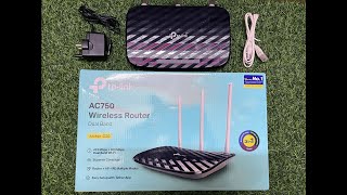 How to UpgradeUpdate Firmware TPLink AC750Archer C20 Wireless Router [upl. by Aicilra]