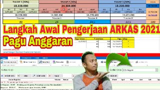 Cara Membagi Pagu Anggaran Dana BOS dari Pagu Tahun menjadi Tahap pada Pengerjaan ARKAS BOS 2021 [upl. by Seys82]