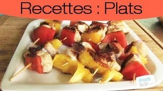 Recette Brochette de Poulet [upl. by Evalyn]