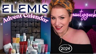 ELEMIS THE ULTIMATE SKINCARE ADVENT CALENDAR FULL 2024 UNBOXING [upl. by Ynnaf369]