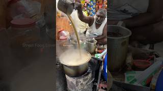 Indian Roadside Milk Tea Making Process  Street Food Lover [upl. by Nadler]