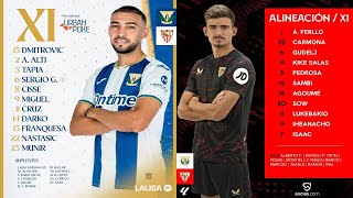 LEGANÉS VS SEVILLA  JORNADA 13 DE LALIGA 2425 [upl. by Kristianson288]