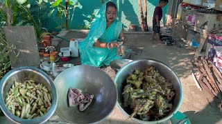 ইলিশ মাছের মাথা দিয়ে বেগুনের শুক্ত রেসিপি  Ilish macher matha diye beguner shukto in Bengali style [upl. by Delphinia172]