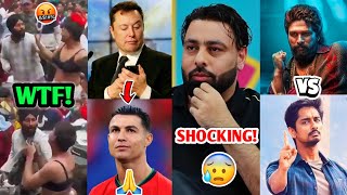 This was SHOCKING😨 Elon Musk on Ronaldo Reel Gone Very Wrong Pushpa 2 Ashish Badshah [upl. by Valley150]