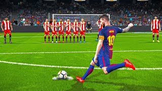 LIONEL MESSI Free Kicks From eFootball 2006 to 2025 [upl. by Anselma62]