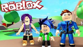 LOKAZITO CONOCE A UN POLICIA  MEEP CITY  ROBLOX [upl. by Hiller]