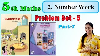 5th Maths  Problem Set 5  Number Work  Lesson  2  Maharashtra Board  Part  7 [upl. by Timothee]