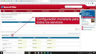 ¿Cómo configurar tus montos y topes para transacciones en AV Villas [upl. by Gayl]