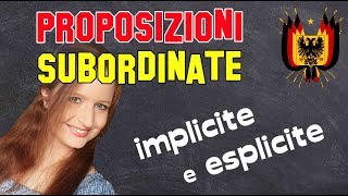 Lezione Tedesco 7  Le più comuni proposizioni subordinate implicite e esplicite [upl. by Rambow]