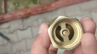 how to repair  replace non return valve  return valve repair  chack valve [upl. by Hterag410]