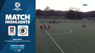 NPL NSW Womens Round 11 Highlights – Emerging Jets v Blacktown Spartans [upl. by Carma]