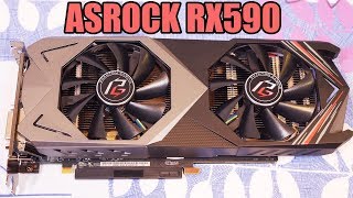 Asrock Phantom Gaming X RX590 8G OC Unboxing amp Overview [upl. by Hughett522]