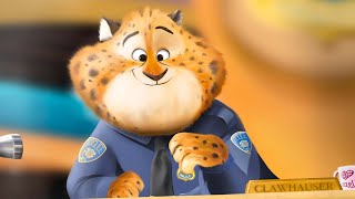 Zootopia Speed Paint  Officer Clawhauser  Procreate Painting [upl. by Auqinihs]