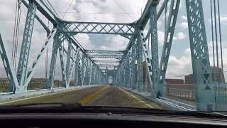 John A Roebling suspension Bridge Southbound [upl. by Albina]