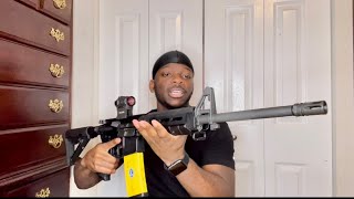 MY NEW DELTON DTI AR15 REVIEW amp RANGE [upl. by Kareem272]