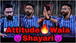 Vabby Attitude Shayari🖕 Vabby💔Shayari Status  Vabby 731 💯 Vabby Song 🥀😌 Vabby New Love Shayari [upl. by Nimsay]