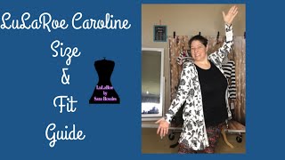 LuLaRoe Caroline Size Preview [upl. by Inatirb]