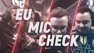 EU LCS Mic Check Week 2  Spring Split 2018 [upl. by Webber169]