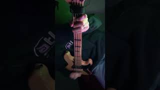 Thrice  Paper Tigers bass cover basscover music bass cover shorts metal video coversong [upl. by Yahsal]