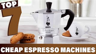 7 Best Cheap Espresso Machines for Small Kitchens [upl. by Seow]