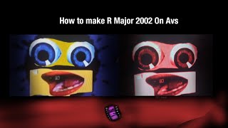 How to make R Major 2002 on AVS Video Editor [upl. by Ohploda]