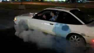 1990 Chevrolet Cavalier Z24 burnout [upl. by Natsirt]